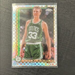 Larry Bird Boston Celtics Xfractor Topps Chrome